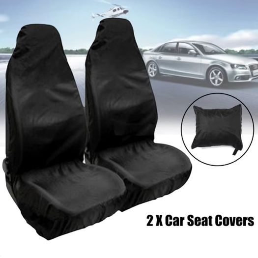 2 Seater Universal Car Seat Cover Waterproof Oxford cloth Dustproof Repair Pull Cargo Car Van Truck Seat Protective Cover