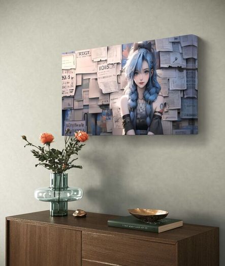 canvas print with frame materials