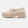 Anna Field pearl buckle loafers Image 7