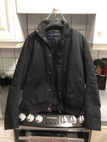 Mens French connection black jacket size M reduced