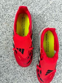Kids adidas Predator Fold-Over Tongue Club Firm Ground Football Boots