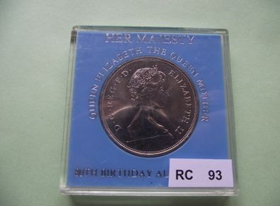 1980 Great Britain 25 New Pence '80th Birthday of Queen Mother'