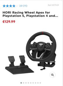 Hori Racing Wheel Apex For PlayStation 5, PlayStation 4.