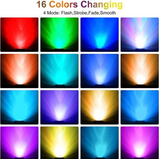 Pond Lights Mains Powered, RGB Underwater Spot Light Aquarium Lights with Remote Control IP68 Waterproof Multicolour Submersible Lights for Fish Tank Garden Yard Pool Fountain Pond MULTIPLE OPTIONS AVAILABLE (FREE PISTAGE)