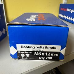 M6x12mm Roofing Bolts and Nuts
