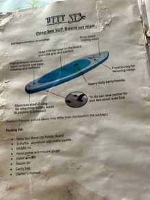 Paddle board Deep Sea SUP