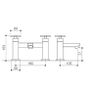 Mayfair Ice Quad Bath Filler Tap Image 2
