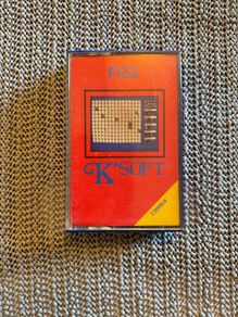 Fizz. K'SOFT - Commodore 64 / 128 Cassette. Very Rare / 1st Release.
