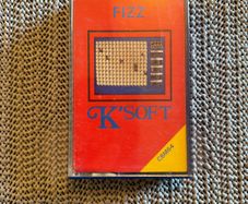 Fizz. K'SOFT - Commodore 64 / 128 Cassette. Very Rare / 1st Release.