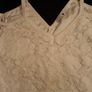 Lace V-Neck Top/Size:10 UK Image 3