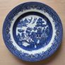 Plates Willow Blue White Churchill Image 3