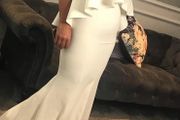 jarlo ruffle maxi dress
