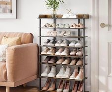 New Tall Shoe Rack, 7-Tier