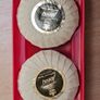 Rare Vintage 1960s Lentheric Tweed Perfumed Soap Set Collectible Unused Image 5