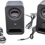 Logitec Z150 Multimedia Speakers with Stereo Sound for Multiple Devices, Black, Black Image 3