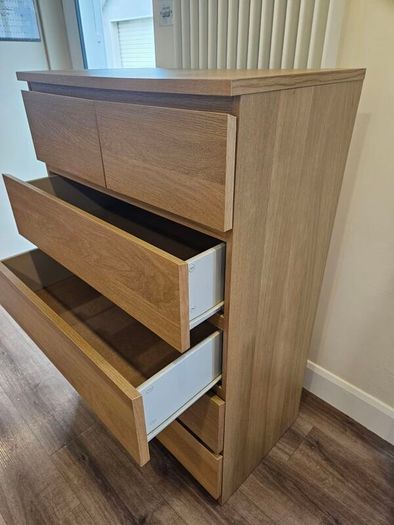 Ikea Malm 6 Drawer Chest of Drawers