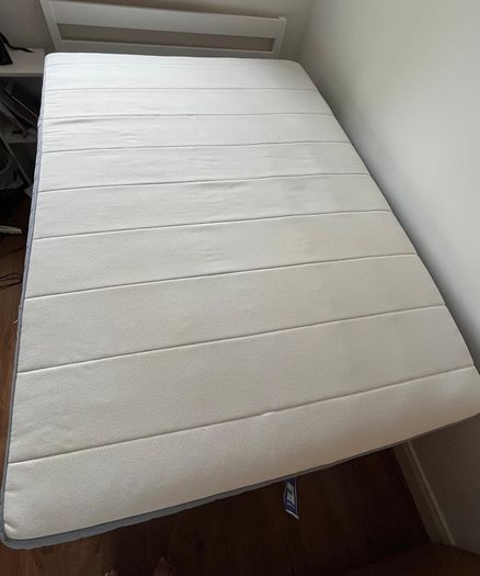 IKEA double bed VESTEROY sprung mattress