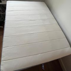 IKEA double bed VESTEROY sprung mattress