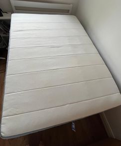 IKEA double bed VESTEROY sprung mattress