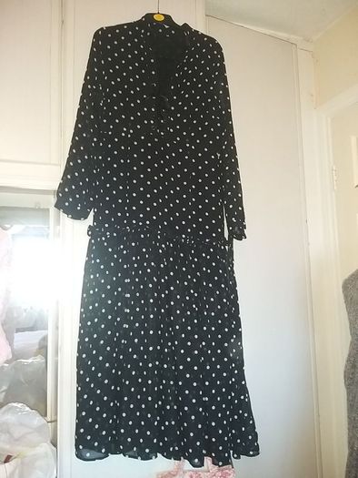 Polka Dot Maxi Dress