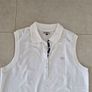 KappAhl Hampton Republic Sleeveless polo top white s. L Image 8