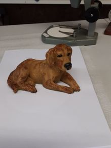Dog figurine