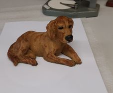 Dog figurine