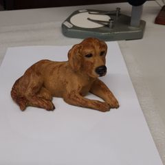 Dog figurine