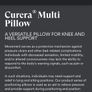 Curera Multi Versatile Pillow for Knee & Heel Support Image 2