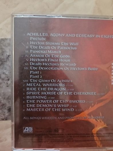 Manowar CD - The Triumph Of Steel