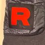OFFICIAL Team Rocket HQ Collection Black Fleece Shorts - Women Image 4