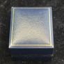 Sterling silver 925 halo engagement ring with square cubic zirconia and side stones Image 9
