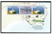 1997 Ireland Lighthouse Commemorative Stamps Booklet Pane Showing The Baily Lighthouse Mint Never Hinged (MNH). Hibernian HP93.