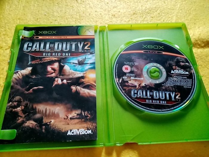 Call of duty 2 Big Red one Xbox Original Games Original Pal version