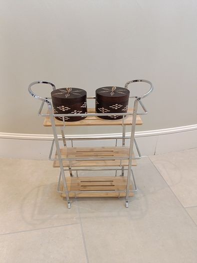 Bathroom caddy 61cm h x 30 w