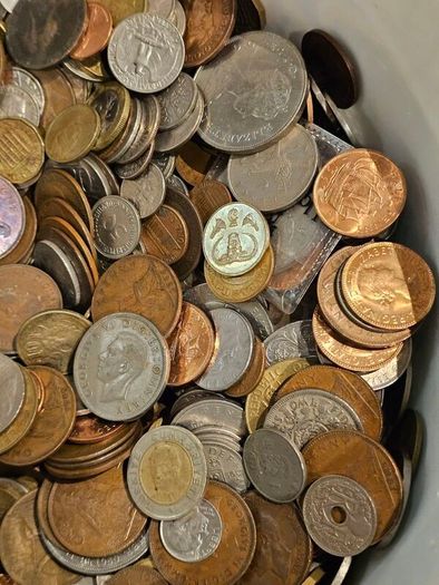 Coin Lot Mixed Country UK USA Europe World Price per 1kg