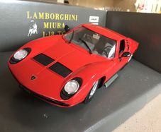 Lamborghini Miura Scale 1/18 Rare Poilistil
