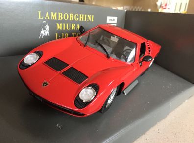 Lamborghini Miura Scale 1/18 Rare Poilistil