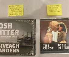 SECOND PRICE DROP! Josh Ritter - two mega-rare releases. Live at the Iveagh Gardens & The Curse single (not listed on Discogs).