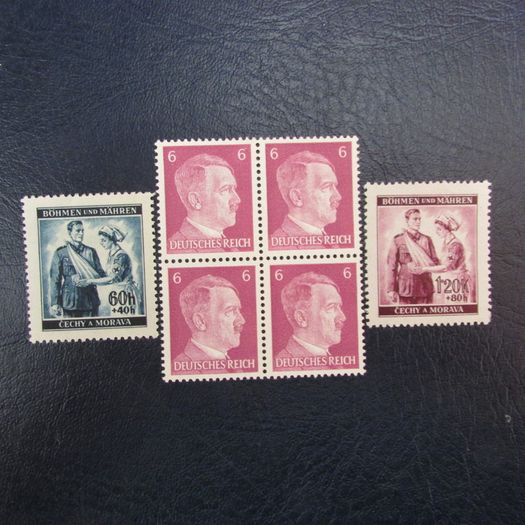 6 German/red Cross Stamps.mint.mint hinged.