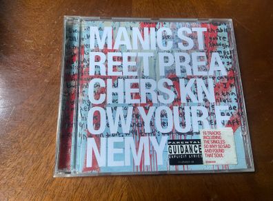 Manic Street Preachers Know Your Enemy CD