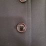 Ladies Dark Brown Zara Jacket Size 40 Image 4