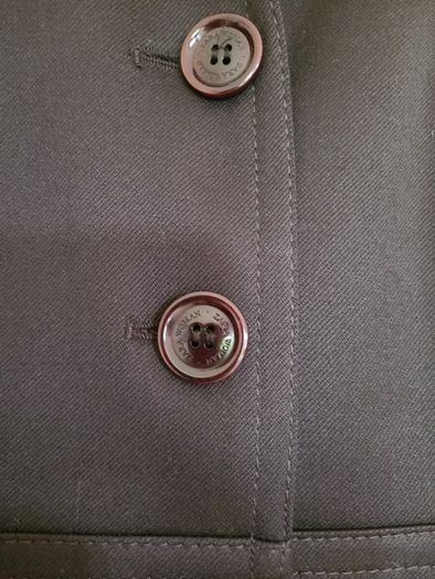 Ladies Dark Brown Zara Jacket Size 40