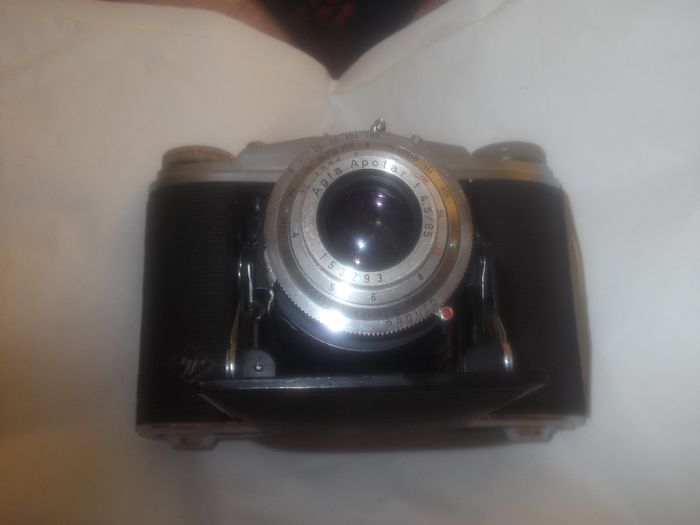 a vintage folding   camara  by agfa insolette