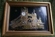Tower Bridge Framed Decorative Clock type art
