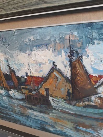 NO 8 --Oil Painting Signed