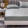Brand New Fitted Sheet 200x200cm Satin Bonnet 30 cm Image 2