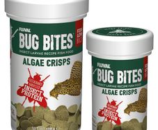 Fluval Bug Bites Algae Wafers 40g - Sinking Food for Bottom Feeders (Plecos, Ancistrus)