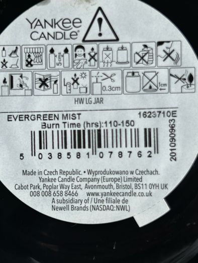 Yankee Candle Evergreen Mist & Mini