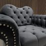 Elegance 3+2 Grey Fabric Sofa Set Image 10